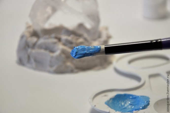 Создаём интерьерную статуэтку из стекла и гипса "Айсберг": часть 2 Создаём интерьерную статуэтку из стекла и гипса "Айсберг": часть 2