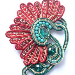 Создаем сутажную брошь "Прекрасный цветок мака": мастер-класс, часть 4