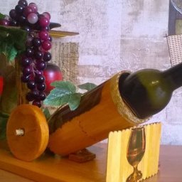 Как смастерить подставку под бутылку вина: часть 1