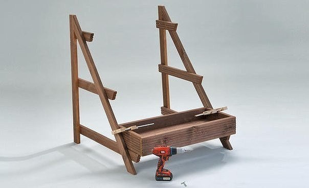 Подставка-этажерка для цветов своими руками