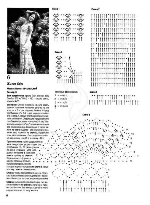 ​Вяжем нарядные жилеты
