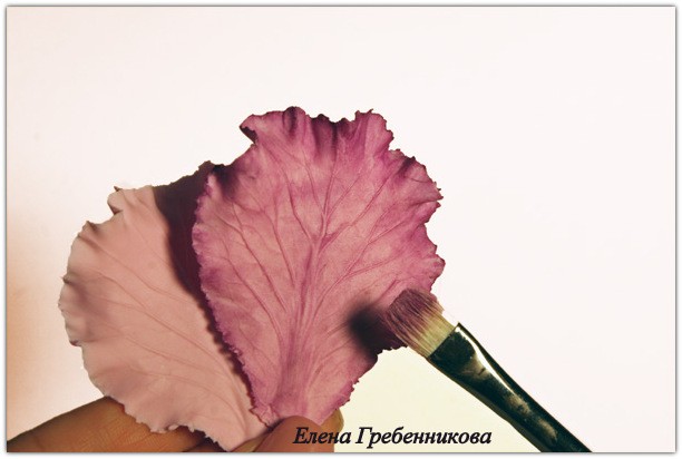 Брассика из холодного фарфора: мастер-класс, часть 2