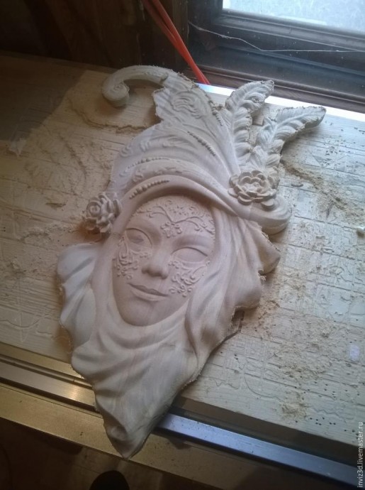 Изготавливаем маску в венецианском стиле с применением 3D технологий: часть 5 Изготавливаем маску в венецианском стиле с применением 3D технологий: часть 5