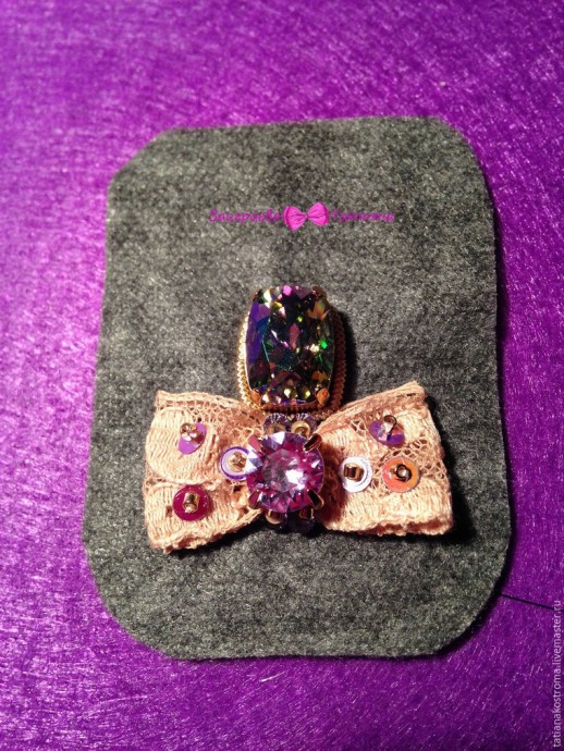 Создаём романтичные серёжки: часть 2