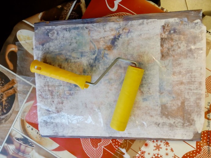 Мастер-класс о том, как вживить лазерную распечатку на брашированную поверхность: часть 2