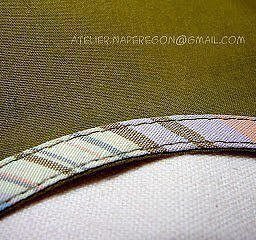 ​Обработка криволинейных срезов косой бейкой