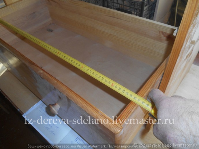 Ремонт деревянного комода: часть 1