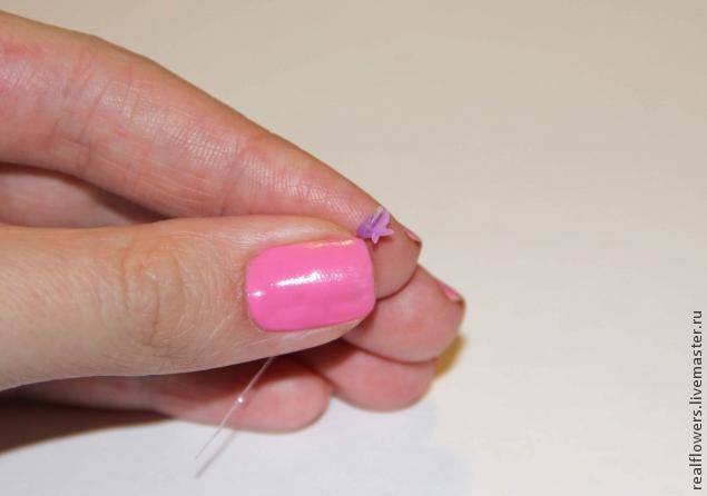 ​Веточка лаванды: мастер-класс, часть 3