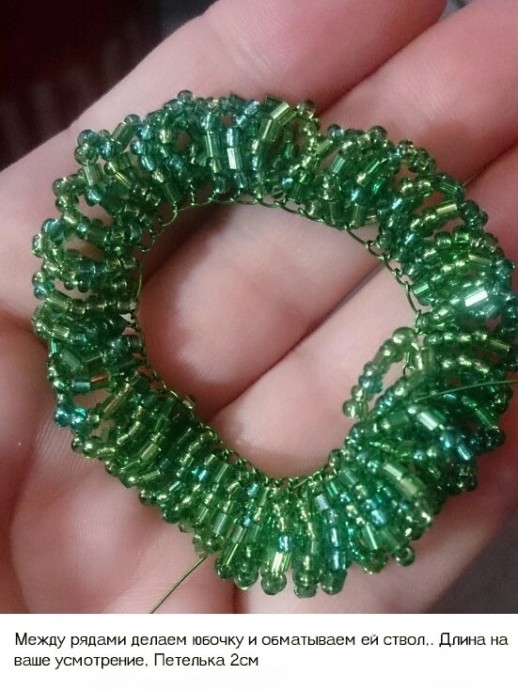 Елочка из бисера для вашего вдохновения