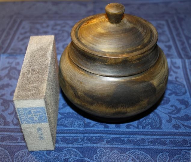 ​Искусственное состаривание "Горшочек для хранения": часть 1