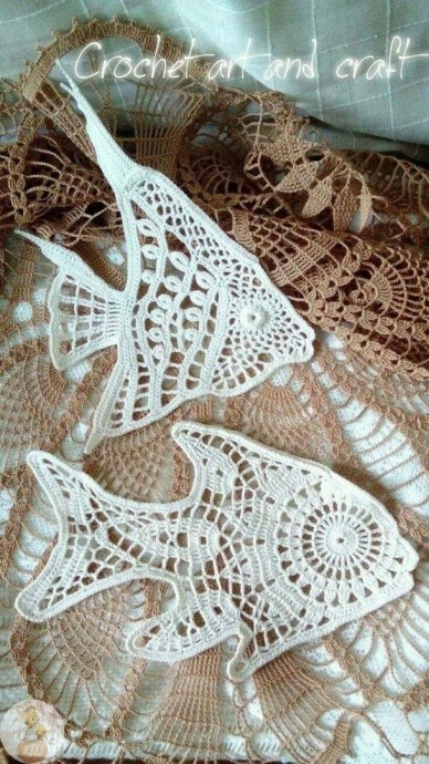 Рыбки крючком