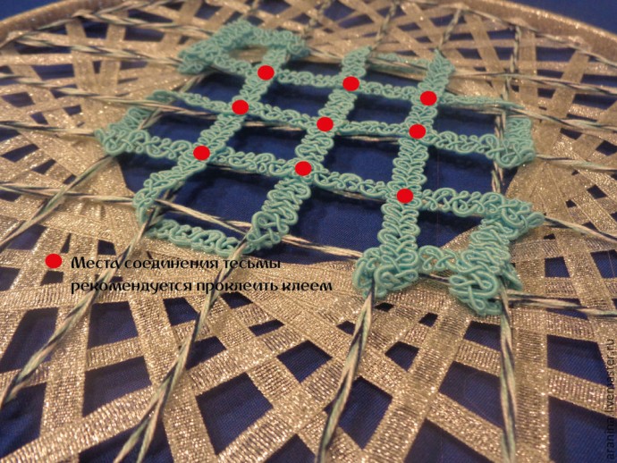Плетем мандалу "Тибетский узел"