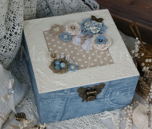 Декорирование шкатулки а-ля бохо: часть 3 Декорирование шкатулки а-ля бохо: часть 3