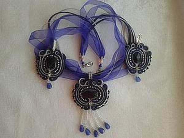 Серьги "Звездное небо"