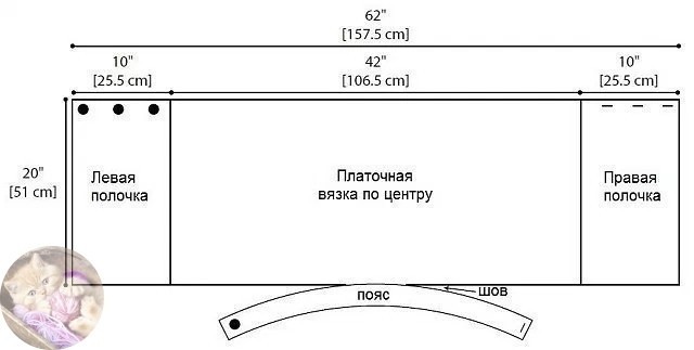 Шарф=свитер спицами Шарф=свитер спицами