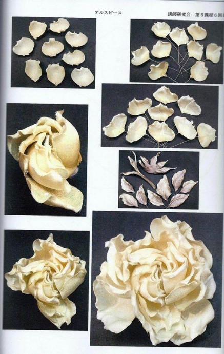 ​Создание тканевых цветов