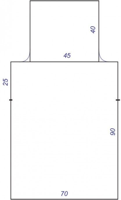Войлочная геометрия: валяем свитер без рукавов прямого кроя с воротником "хомут", часть 3