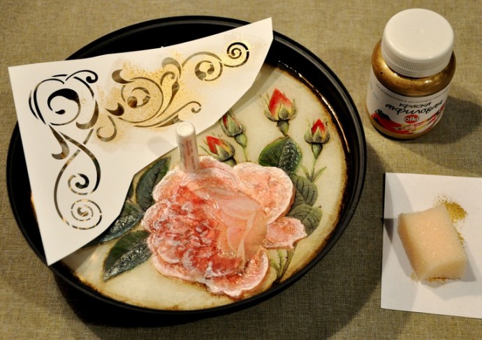 ​Декорирование часов с необычным стерео-эффектом: часть 4