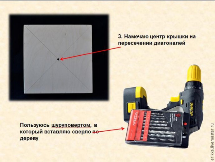 ​Декорируем коробку для мелочей: часть 1