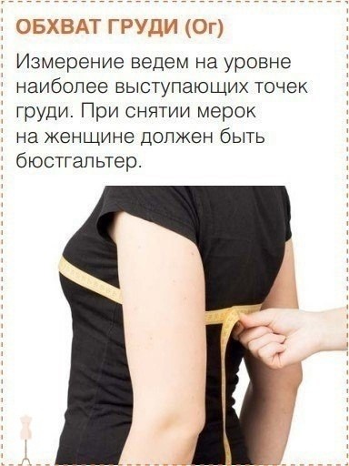 Как снимать мерки Как снимать мерки