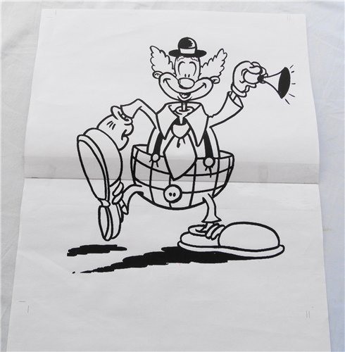 ​Создаем часы "Веселый клоун": часть 1