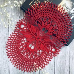 Овальная салфетка