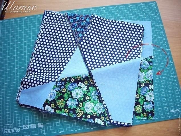 Покрывало из лоскутов Покрывало из лоскутов