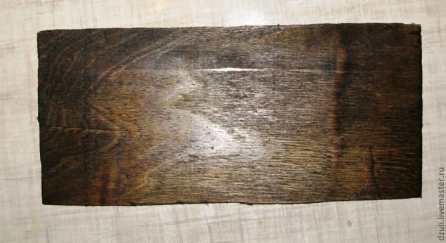 ​Состаренный фон под вживление лазерной распечатки: мастер-класс, часть 1