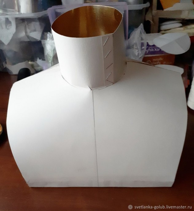 ​Как сделать манекен-бюст для украшений: часть 1