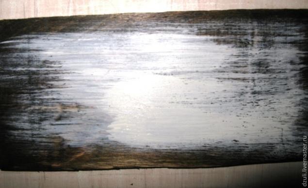 ​Состаренный фон под вживление лазерной распечатки: мастер-класс, часть 1