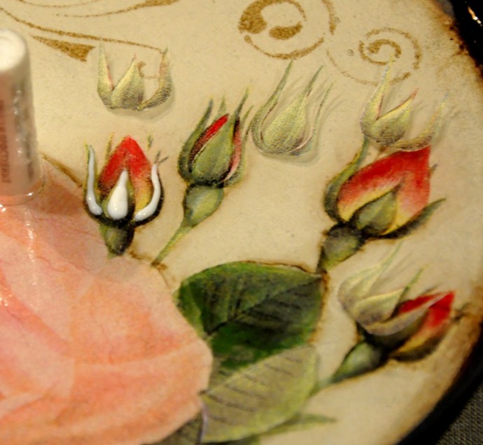 ​Декорирование часов с необычным стерео-эффектом: часть 3