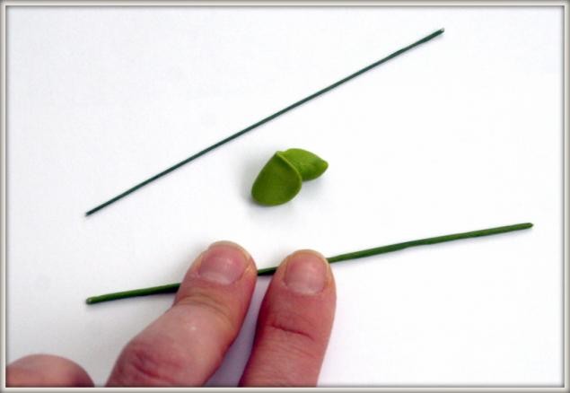 Ромашка из самозастывающей полимерной глины: часть 1