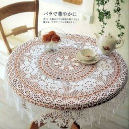 Скатерть для круглого стола