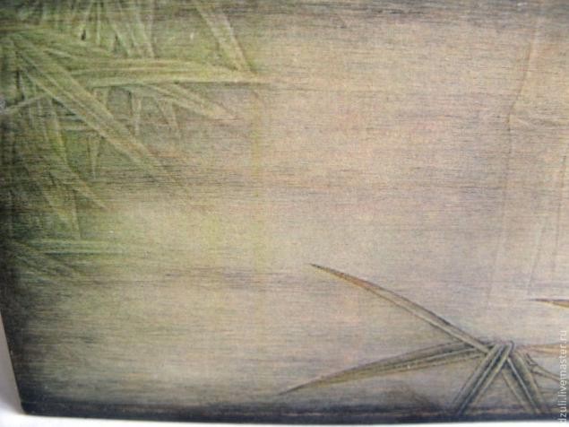 ​Состаренный фон под вживление лазерной распечатки: мастер-класс, часть 3