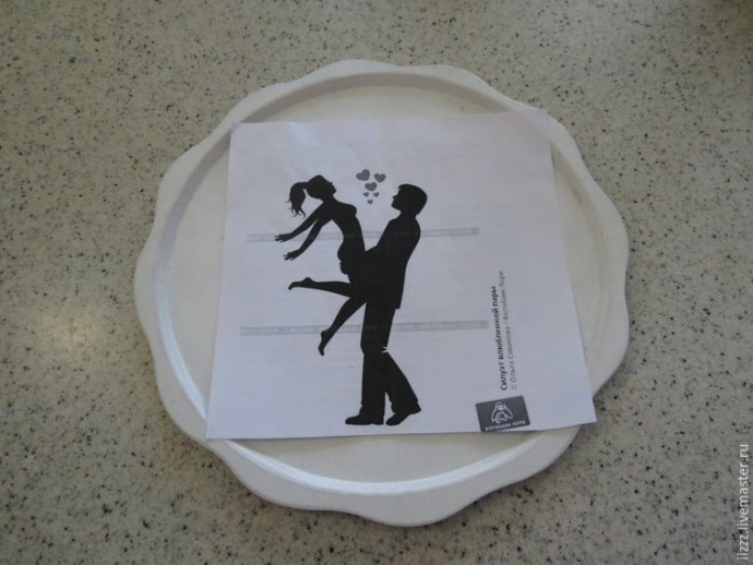 Создание "кожаных" настенных часов: часть 1