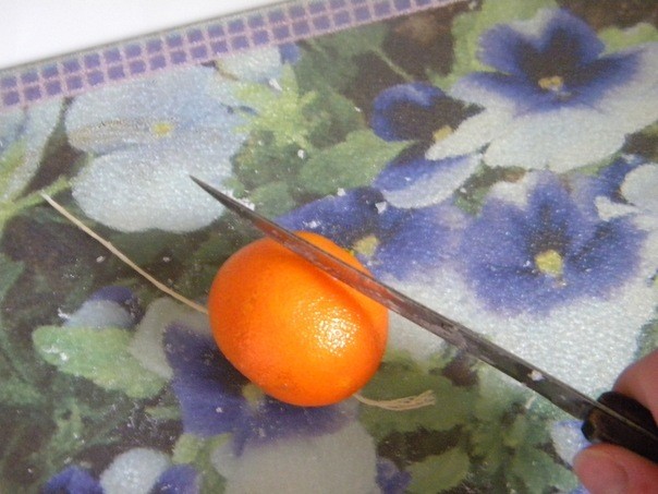 Свеча-мандаринка за 10 минут Свеча-мандаринка за 10 минут