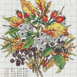 Вышиваем золотую осень