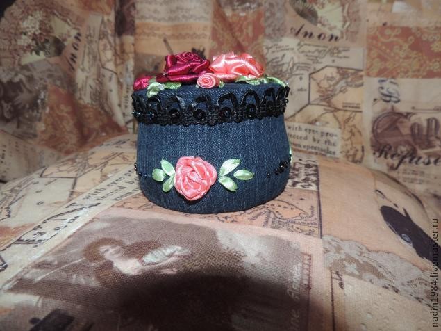 Делаем шкатулку из баночки от крема Делаем шкатулку из баночки от крема