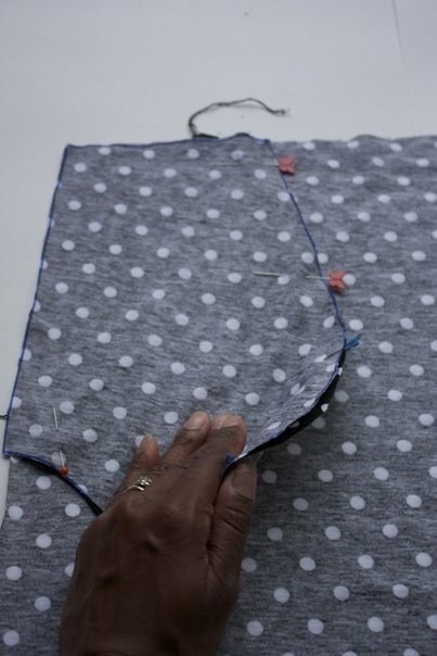 Изготовление кармана в платье или юбке