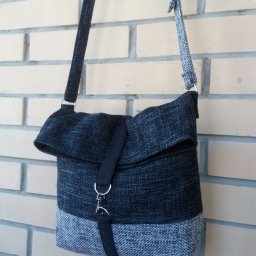 Изготовление сумок из джинсов