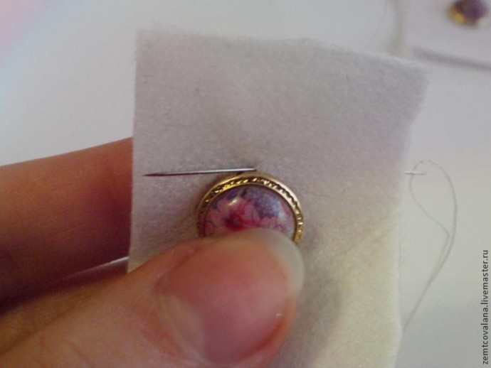 Серьги "Рассвет в Париже"