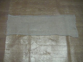 Вязано-валяный палантин "Розанчики"