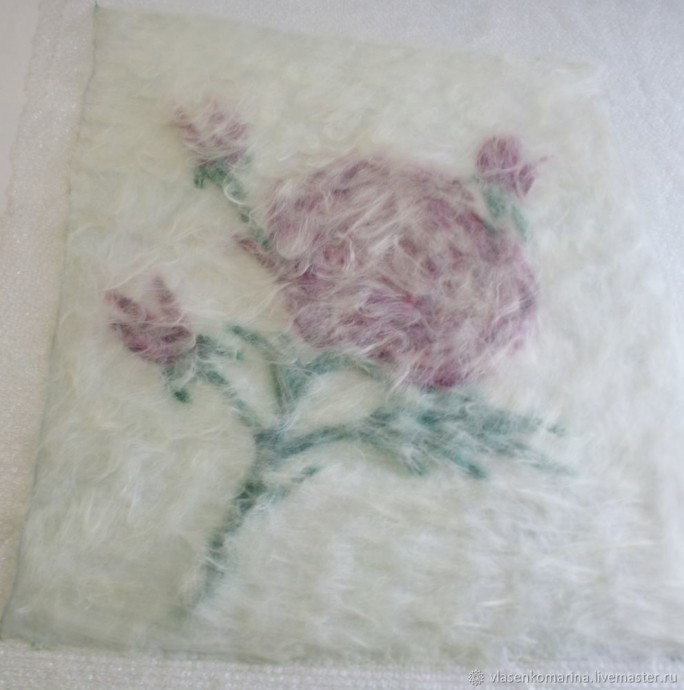 Валяем снежную розу: часть 2 Валяем снежную розу: часть 2