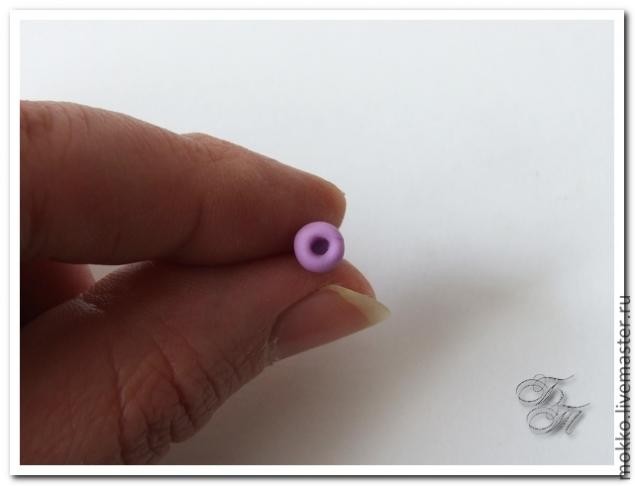 Лепим веточки лаванды из полимерной глины без использования молдов: часть 1