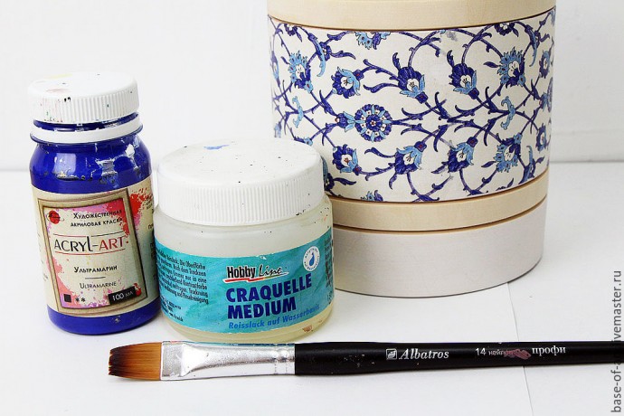 ​Мастер-класс по декупажу баночки "Португалия в сердце"