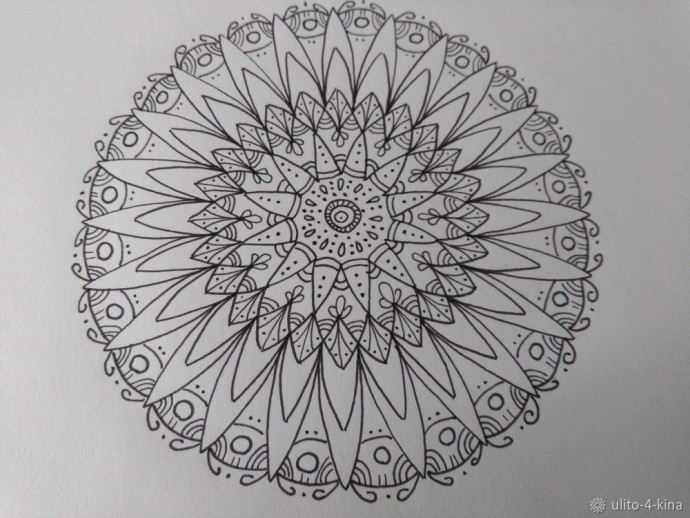 Медитативное творчество по рисованию мандалы: часть 2