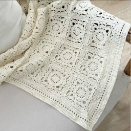 Чарующий мотив для пледа