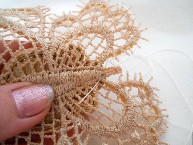 Колье "Кружевная бабочка": мастер-класс, часть 2