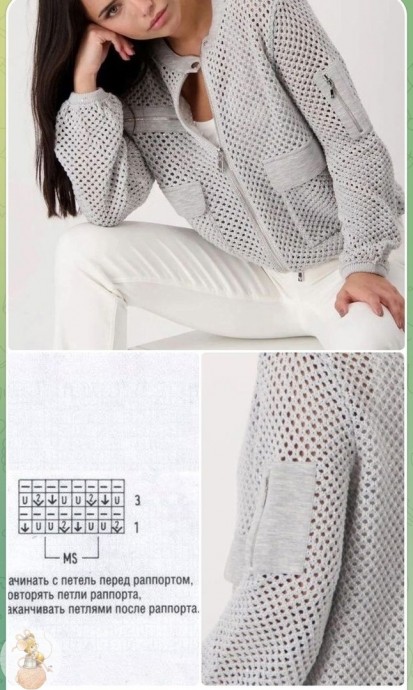 Разные узоры на спицах