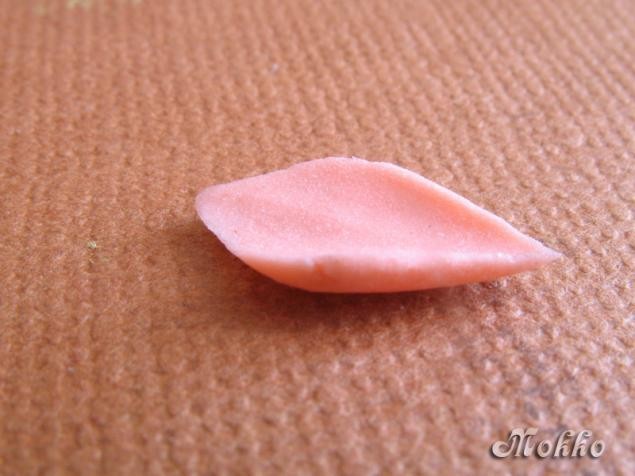 Лепка цветка герберы из полимерной глины: часть 1